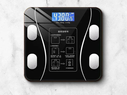 Bluetooth Body Fat Scale, Body Composition Analyzer with Smart APP Sync Weight