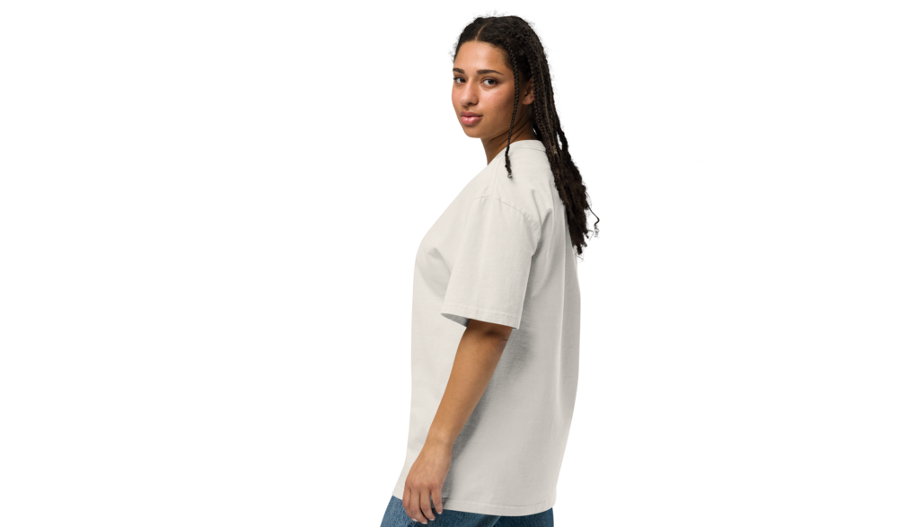 Oversized faded t-shirt premium