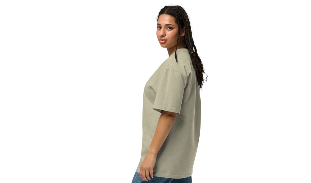 Oversized faded t-shirt premium